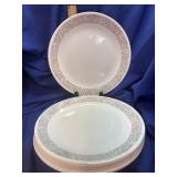 Set of 8 - 10ï¿½ Corning Corelle Woodland Brown