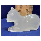 Carved Mexican Onyx / Calcite Squirrel Figurine