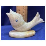 Carved Mexican Onyx / Calcite Fish Figurine