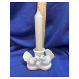 Porcelain Birds Candle Holder