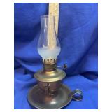 Vintage Tiltable Copper Oil Lamp - See unique