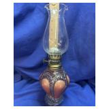 Miniature Queen Ann Style Oil Lamp - Unused