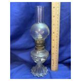 Vintage Swirled miniature Oil Lamp - Never Used