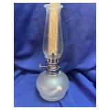 Vintage Lamplight Farms Frosted Glass Miniature