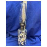 Vintage Daisies Oil Lamp - Unused
