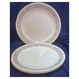 4 Corning Ware Corelle Woodland 8 1/3ï¿½ Plates