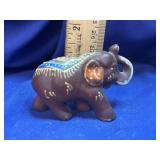 Ceramic Figural Elephant Decorative Figurine