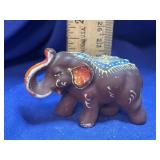 Ceramic Figural Elephant Decorative Figurine