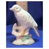 Vintage Hand-Painted Ceramic Bird Figurine