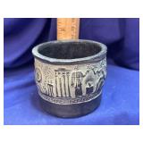 Vintage Greek Mythological Motif Ceramic Toothpick