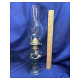Vintage Green Hurricane Oil Lamp - never used