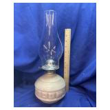 Vintage Kaadan Block Pattern Oil Lamp - never