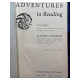 1943 Adventures in Reading by J. M. Ross