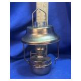 Vintage Miniature Brass Oil Lamp / Miner's Lamp