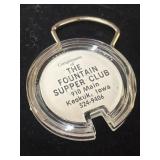 The fountain supper club, Keokuk, Iowa keychain