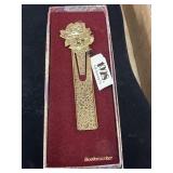 1928 Jewelry Co. gold-tone metal bookmark