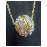 Krementz featuring a spherical slide charm