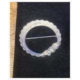 Vintage sterling brooch from Sweden