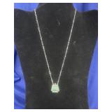 Volm miniature purse pendant locket on a