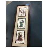 Signed Brenda Harris Tustian Watercolors
