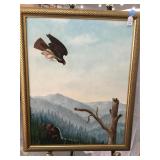"Eagle" by FW McCaulley Original on Canvas
