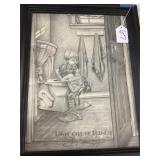 Signed/Numbered Joseph Vick Sketch