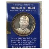 Sterling Silver Richard Nixon Medallic Tributes