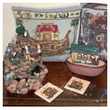 Noahs Ark Decor/Water Fountain/Etc