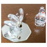 Swarovski Crystal Butterfly/Snowman