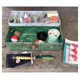 Vtg Tavkle Box w/ Tackle