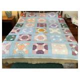 Beautiful Hand Sewn Quilt- Clean