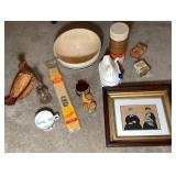 'Mamaw' Lot- Tins/Oil Lantern/Mustache Cup/Etc