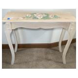Beautiful Painted Sofa Table/Accent Table-32x11x28