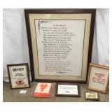 Large Cross Stich Wall Decor