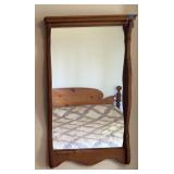 Nice Maple Wall Mirror