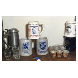 Beer Steins/Shot Glasses/Etc