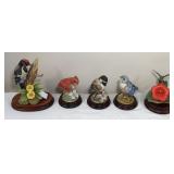 Collection of Pretty Bird Figures