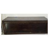 Amazing Vtg Wooden Storage Box