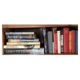 Shelf of Coffee Table Books/Etc