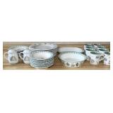 33 Pc Pfaltzgraff Naturewood Dishes-Some Wear