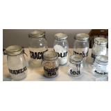 Glass Jars/Canisters