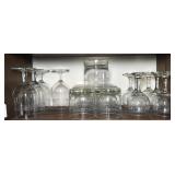 Contents of Shelf-Bar Glasses