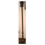 Vtg Brass Floor Lamp