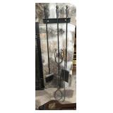 Fireplace Utensils and Puffer