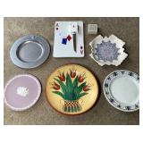 Wedgewood/Pewter/Serving Dishes/Etc