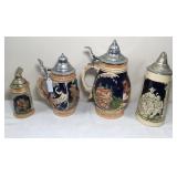 Various Beer Steins