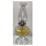Large Antique Oil Lamp