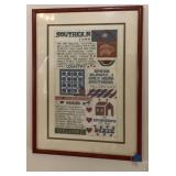 'Southern Is...' Cross Stitch-19x26 Inches