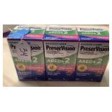 3Pks of B&L Preservision Ared 2 Tabs-03/2027