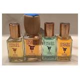 Group of Vintage English Leather Mens Cologe